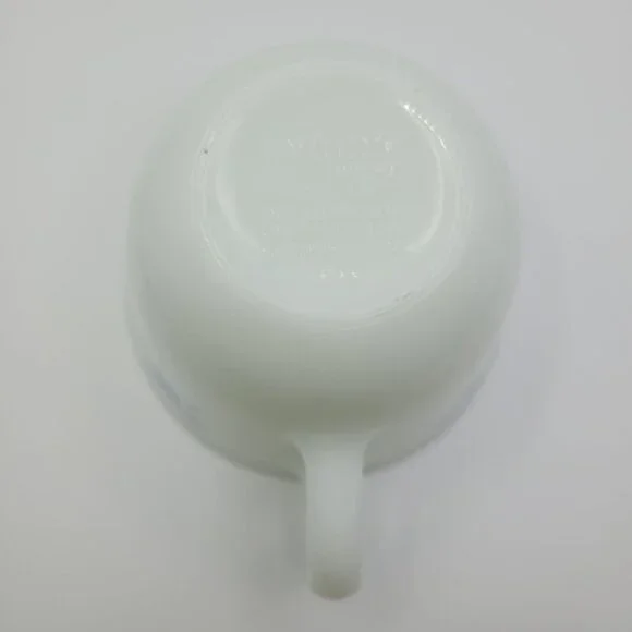 Pyrex Corelle By Corning Blue Flower Teacup Saucer Set White‎ Glass Coffee - Picture 14 of 15